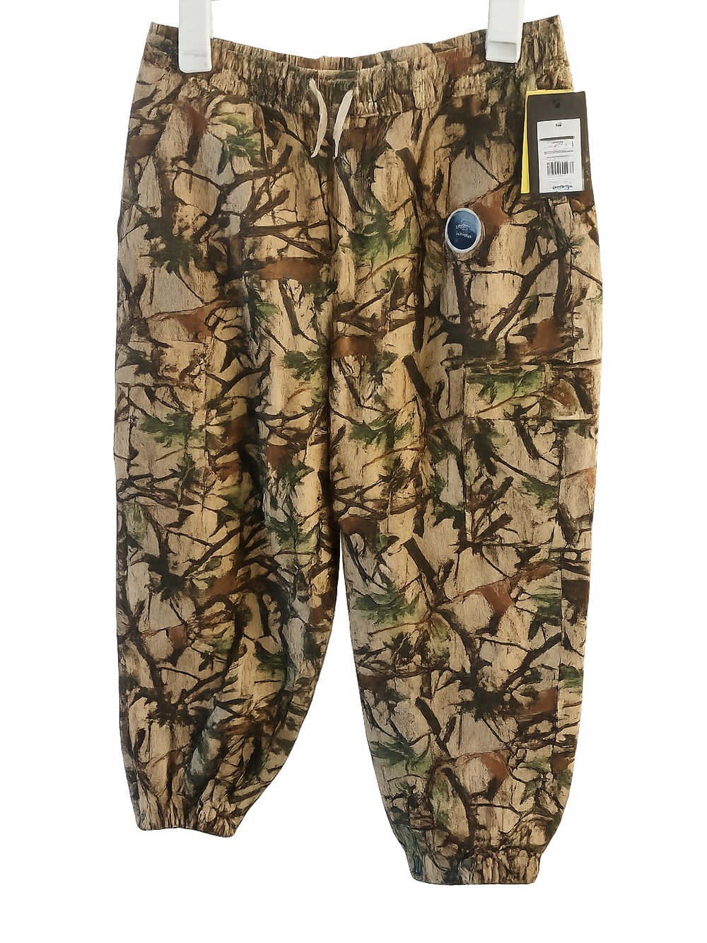 Men's Camo Cargo Jogger Pants - Brown Green Black